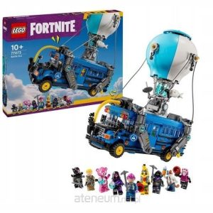 LEGO 77073 Wóz Fortnite Bus Bojowy + 9 minifigurek LEGO na prezent